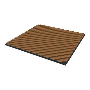 Akoestisch wandpaneel Vang 4-delig set 1,44 m² diagonaal tea, Verzenden, Nieuw