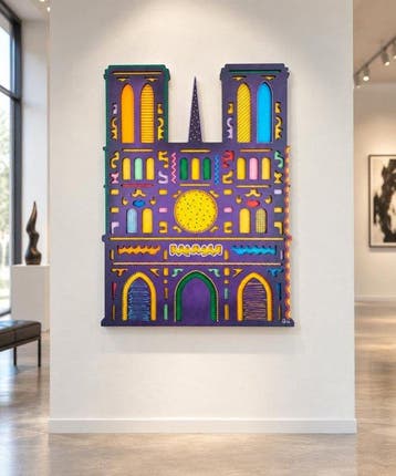 Krzysztof Gudanski - Notre Dame - Urban Geometry, Relief