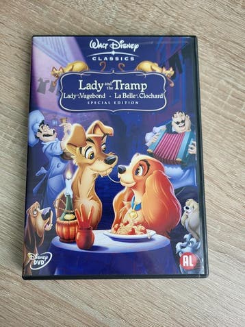DVD - Lady En De Vagebond - Special Edition, Cd's en Dvd's, Gebruikt, Tekenfilm, Verzenden, Alle leeftijden