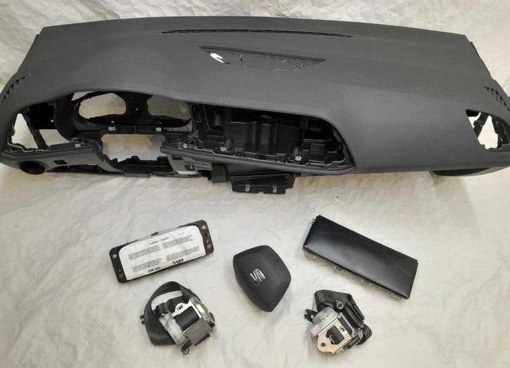 Complete Airbag Set SEAT LEON 3, Auto-onderdelen, Dashboard en Schakelaars, Gebruikt, Seat, Verzenden