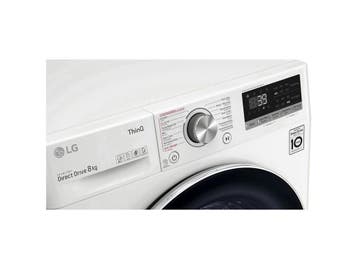 LG GC3V708S2 - Wasmachine - TurboWash 39 AI DD Steam - 8 kg, Witgoed en Apparatuur, Verzenden, Zo goed als nieuw