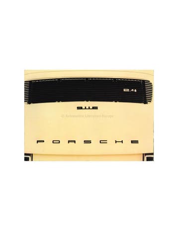 1973 PORSCHE 911 BROCHURE ENGELS, Nieuw, Porsche, Author