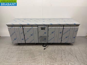 RVS Polar Verrijdbare Vrieswerkbank 4 Deuren 227,5 cm 230V, Ophalen of Verzenden, Nieuw zonder verpakking