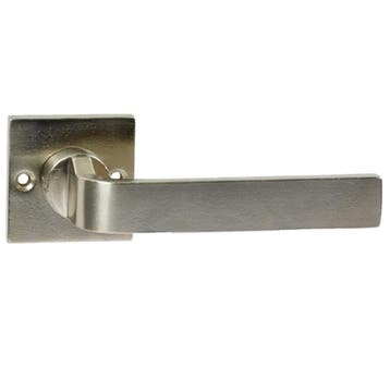 Deurklink Jolie Liv op vierkant rozet oud zilver, Doe-het-zelf en Verbouw, Deuren en Horren, Verzenden, Nieuw