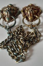 Wandbord - Verguld messing - wanddecoratie