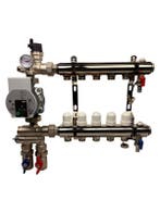 2 groep basic verdeler + 200mtr vloerverwarmingsbuis set, Ophalen of Verzenden, Nieuw