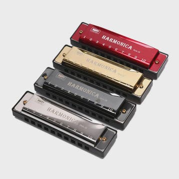 Diatonische C-Harmonica 10 Gaten - Ideaal voor Beginners, St, Muziek en Instrumenten, Verzenden, Nieuw