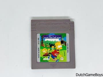 Gameboy Classic - Bart Simpsons - Escape From Camp Deadly -, Spelcomputers en Games, Verzenden, Gebruikt
