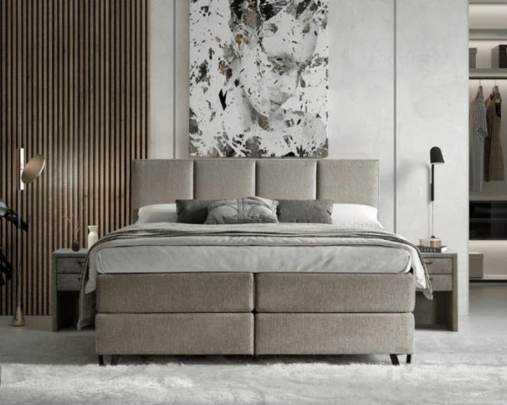 NORMA® Timeless Square Boxspring - 140 x 210, Huis en Inrichting, Slaapkamer | Boxsprings