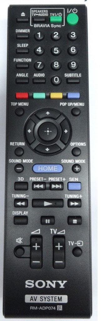 Afstandsbediening Sony rm-adp074 bdv-ef420, Ophalen of Verzenden, Nieuw, Origineel