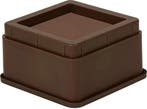 Bedverhogers bruin / meubelverhogers 5 cm (stapelbaar tot 20, Diversen, Ophalen of Verzenden, Nieuw
