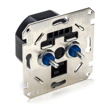 Led duo dimmer | Calex (Inbouw, 2x 2 tot 45W), Verzenden, Nieuw