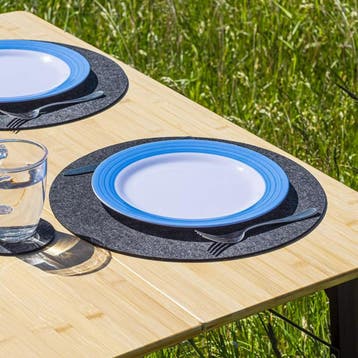 ProPlus Placemats – Ø35 cm – Ronde Vilt Placemat – Gr, Ophalen of Verzenden, Nieuw