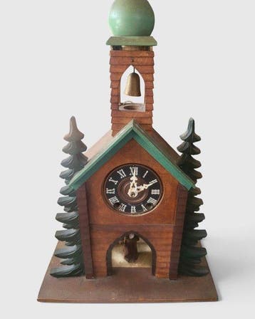 Zwarte Woud pendule - Hout - 1930-1940