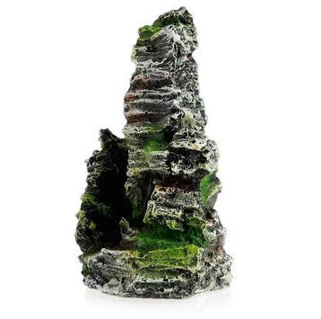 Aquarium Grot Decoratie met Gras Rots Berg Ornament, Verzenden, Nieuw