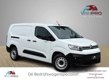 Citroën Berlingo  | Financial Lease voor 226 p/mnd, Gebruikt, Euro 6, Overige carrosserieën, Wit