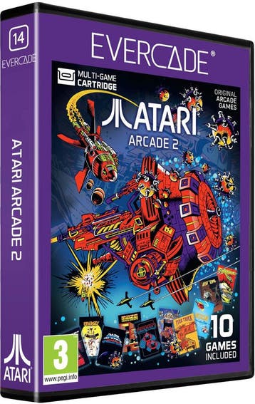Evercade Atari Arcade Cartridge 2, Spelcomputers en Games, Spelcomputers | Overige, Verzenden, Nieuw
