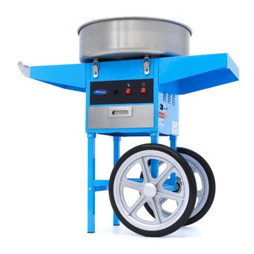 Suikerspinmachine – Ø 52 cm – Blauw – met Onderstel, Zakelijke goederen, Verzenden, Nieuw in verpakking, Overige typen