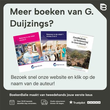 Bedrijfseconomisch rekenen in de retail 1 / niveau 4 /, Boeken, Schoolboeken, Verzenden, Gelezen, G. Duijzings