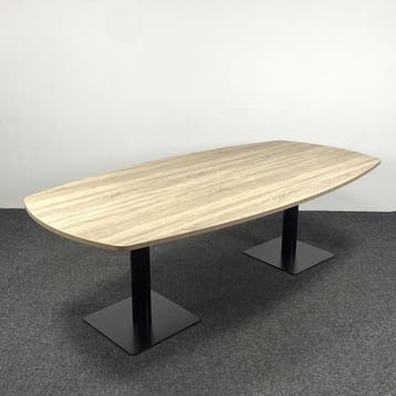 Vergadertafel - Midden Eiken Blad | 240 x 120 cm, Ophalen of Verzenden, Nieuw in verpakking