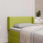 vidaXL Hoofdbord oor Grijs 80 x 16 x 4 cm Stof, Verzenden, Nieuw, Grijs, Stof