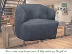 Leren draaifauteuil Cloud - Kenia Denim (blauw), Huis en Inrichting, Fauteuils, Bohemian, Eigentijds, Klassiek, Modern, Retro, Romantisch, Scandinavisch, Vintage