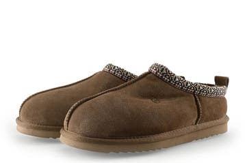 Warmbat Pantoffels in maat 41 Cognac, Overige kleuren, Verzenden, Zo goed als nieuw, Pantoffels of Sloffen