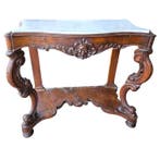 Wandtafel - Walnoothout
