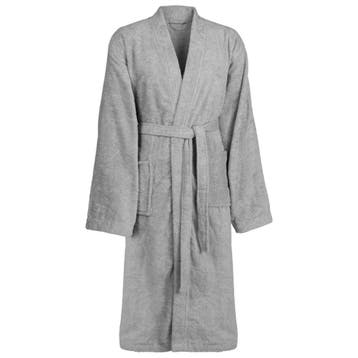 vidaXL Badjas KINN Grijs XXXL Katoen, Verzenden, Nieuw
