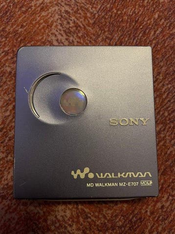 Sony - MZ-E707 Draagbare minidisc-speler, Nieuw