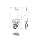 Neuswiel KARTT Premium 60 mm 230x80mm 500KG, Ophalen of Verzenden, Nieuw