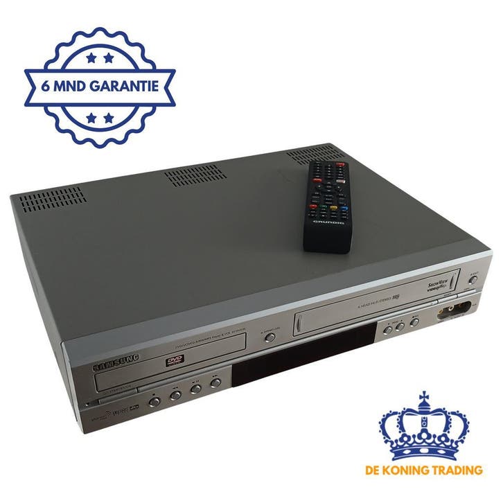Samsung SV-DVD3E | Videorecorder | DVD Speler | Werkend, Audio, Tv en Foto, Videospelers, Gebruikt, VHS-speler of -recorder, Verzenden