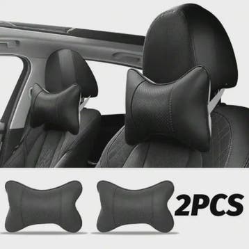 Comfortabele Neksteun Auto Hoofdsteun Kussen - Ademend Mesh, Verzenden, Nieuw