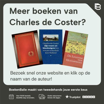 De legende van Tijl Uilenspiegel en Lamme Goedzak / Vlaamse, Verzenden, Gelezen, Charles de Coster