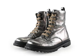 Shoesme Veterboots Meisjes in maat 32 Zilver, Kinderen en Baby's, Kinderkleding | Schoenen en Sokken, Verzenden, Jongen of Meisje