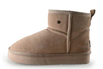 Warmbat Enkellaarzen in maat 40 Bruin, Kleding | Dames, Bruin, Verzenden, Lage of Enkellaarzen, Zo goed als nieuw