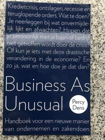 Business as unusual (Percy Dens), Gelezen, Verzenden, Management, Percy Dens