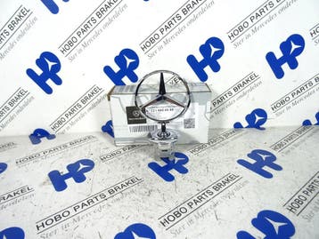 Motorkap ster A 221 880 0086 (Nieuw), Auto-onderdelen, Ophalen of Verzenden, Nieuw, Mercedes-Benz, Motorkap