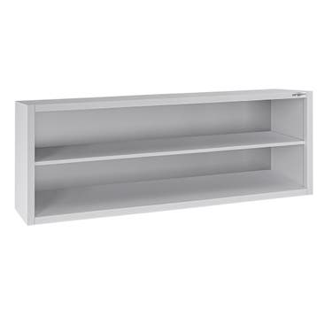 GGM Gastro | RVS wandkast ECO - 2000x400x650mm - open |, Verzenden, Nieuw in verpakking, RVS Meubilair