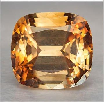 1 pcs Oranje Topaas - 72.23 ct - nternational Colored, Nieuw