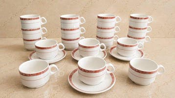 Villeroy & Boch - Service à café 18 tasses - Koffieservies