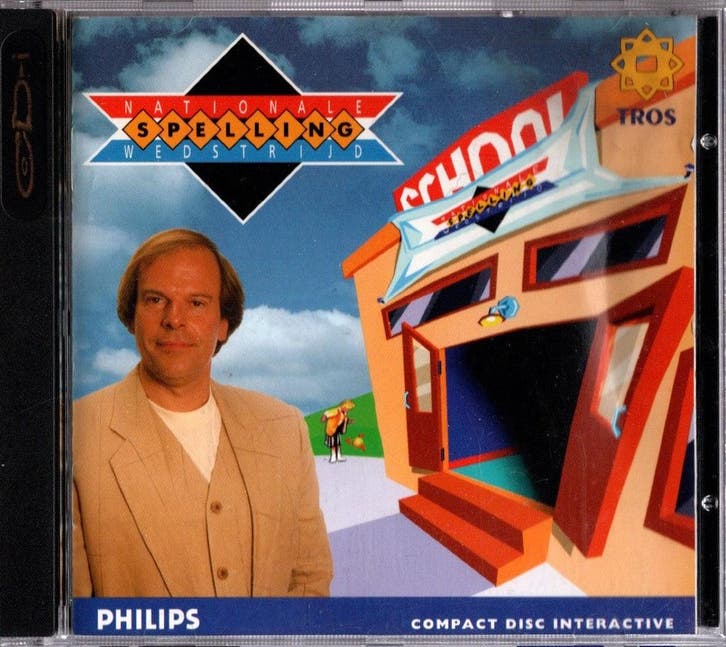 Philips CD-i / CDi Nationale Spellingwedstrijd, Spelcomputers en Games, Games | Overige, Zo goed als nieuw, Verzenden