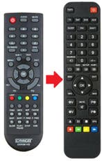 Schwaiger DSR581HD afstandsbediening, Verzenden, Nieuw