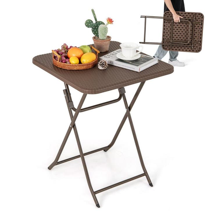 LIVSK Inklapbare Picknicktafel - HDPE-Tafelblad - Geschikt v, Huis en Inrichting, Tafels | Sidetables, Nieuw, Verzenden