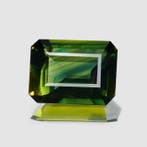 Blauw, Geel, Groen Saffier - 5.15 ct - Gemological Institute, Nieuw