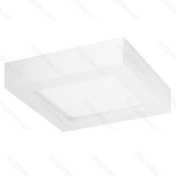 4x Led Slim ceiling light 18W 1880LM 4000K vierkant, Aigo, Nieuw