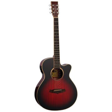 Tanglewood Winterleaf E AVB Super Folk Cutaway Massief, Muziek en Instrumenten, Snaarinstrumenten | Gitaren | Akoestisch, Ophalen of Verzenden