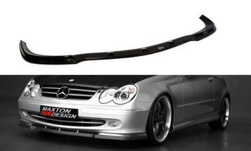 Voorspoiler Mercedes CLK W209 Maxton Design glans zwart, Auto-onderdelen, Ophalen of Verzenden, Nieuw