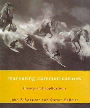 Marketing Communications - John R. Rossiter 9781741032697, Boeken, Verzenden, Gelezen, John R. Rossiter