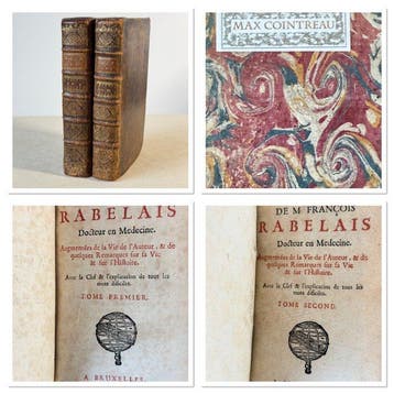 Rabelais - Œuvres - 1659, Antiek en Kunst